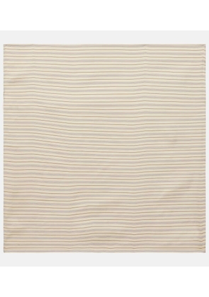 Toteme Striped silk scarf
