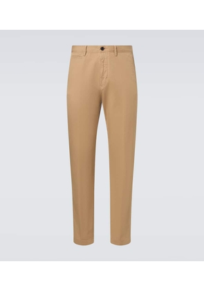Slowear Cotton and linen slim pants