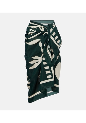 Eres Mandara cotton and silk beach cover-up