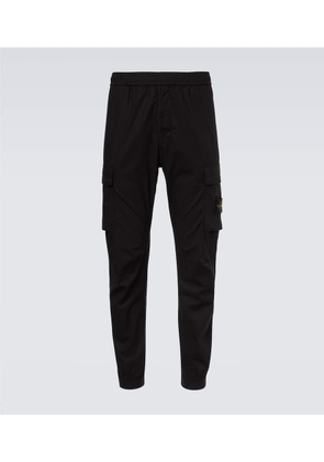 Stone Island Compass cotton-blend cargo pants
