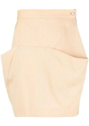 Vivienne Westwood Pre-Owned 1990s patch-pocket skirt - Neutrals