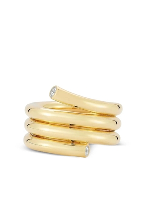 Walters Faith 18K yellow gold Spiral Thoby diamond ring