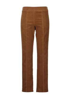 Avenue Montaigne Jet Set flared trousers - Brown