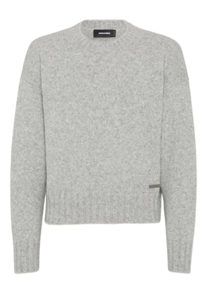 DSQUARED2 mélange-effect jumper - Grey