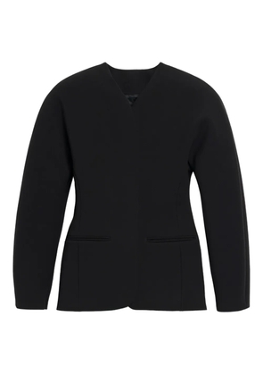 Jacquemus The Ovalo fitted jacket - Black