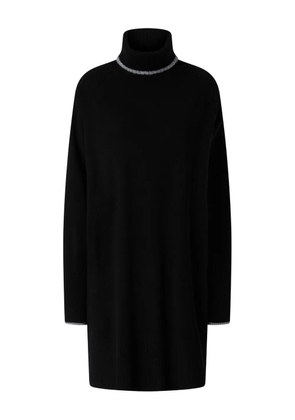 PINKO Fogo roll-neck mini dress - Black