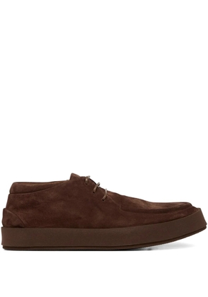 Marsèll suede lace-up derby shoes - Brown
