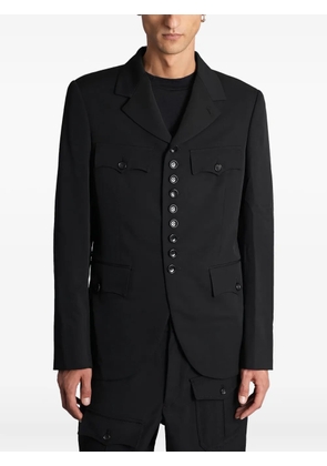 Comme des Garçons Homme Plus buttoned pocket jacket - Black