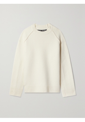 KASSL EDITIONS - Oversized Wool Sweater - White - FR 34,FR 36,FR 38,FR 40,FR 42