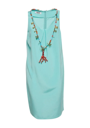 Moschino Pre-Owned 2024 embellished dress - Blue