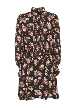 Zadig&Voltaire pre-owned floral-print mini dress - Black