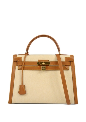 Hermès Pre-Owned 1996 Kelly 32 Sellier two-way handbag - Neutrals