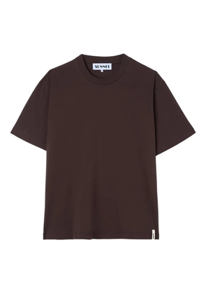 Sunnei cotton T-shirt - Brown