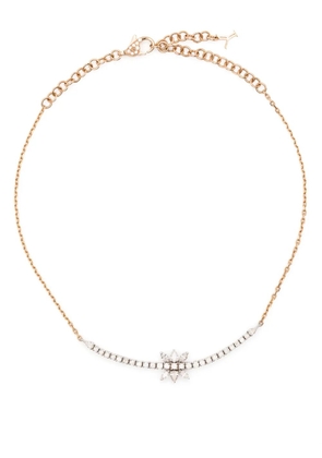 Yeprem 18kt yellow and white gold diamond choker