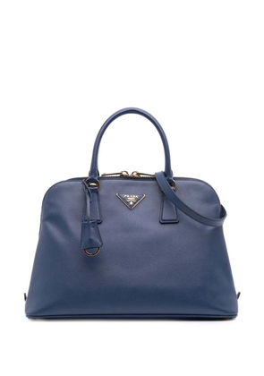 Prada Pre-Owned 2010-2025 Medium Saffiano Lux Promenade satchel - Blue
