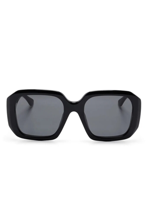 Chloé Eyewear oversize-frame sunglasses - Black