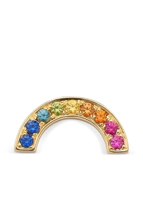 ROBINSON PELHAM 14K yellow gold Rainbow sapphire earring