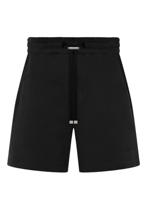 AMIRI logo-embroidered drawstring shorts - Black