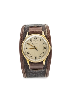 OMEGA pre-owned Railroad 35mm - Brown