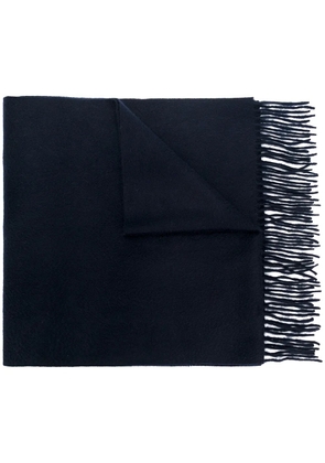 N.Peal large woven scarf - Blue