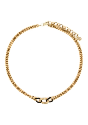 Christian Dior Pre-Owned 1990s Cuban-chain necklace - Gold