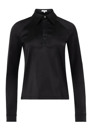 JW Anderson satin wrap skirt - Black