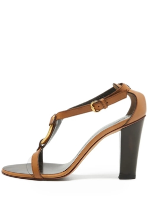 Giuseppe Zanotti Vintage 95mm T-bar sandals - Brown