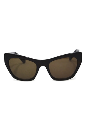 Gloria Coelho geometric-frame sunglasses - Black