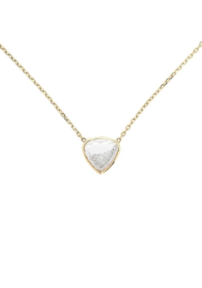 Moritz Glik 18K yellow gold Naipe Heart-ish diamond necklace