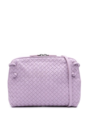 Bottega Veneta Pre-Owned 2012-2025 Medium Nappa Intrecciato Nodini crossbody bag - Purple