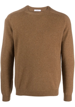 Boglioli long-sleeve cashmere jumper - Brown