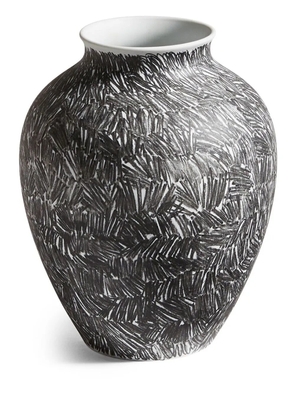 Cassina Post Scriptum porcelain vase - Black