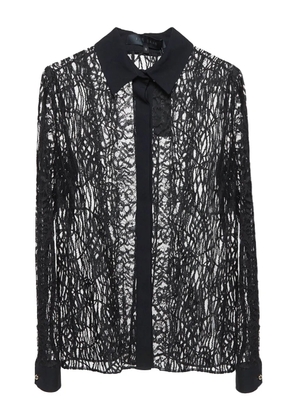 Elie Saab lace shirt - Black