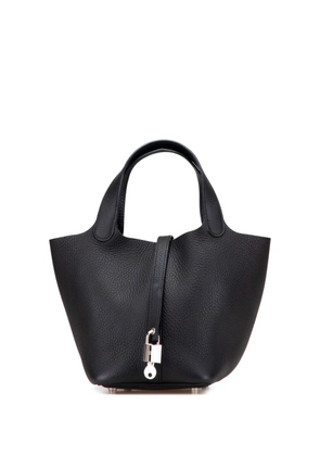 Hermès Pre-Owned 2013 Clemence Picotin Lock 18 handbag - Black