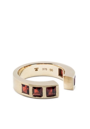 Tom Wood Gate Square ring - Gold