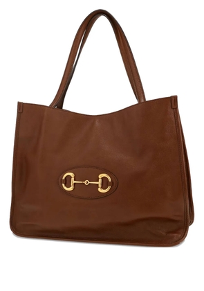 Gucci Pre-Owned 1955 Horsebit shoulder bag - Brown