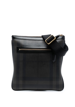 Burberry Pre-Owned 2000-2017 Smoke Check Coated Canvas Beckley crossbody bag - Brown