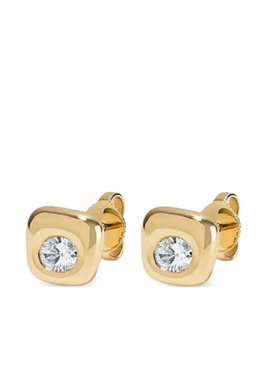 ZAHN-Z Beluga diamond stud earrings - Gold