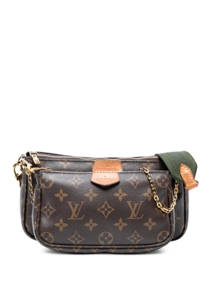 Louis Vuitton Pre-Owned 2021 Monogram Multi Pochette Accessoires satchel - Brown