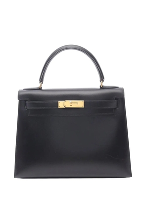 Hermès Pre-Owned 1971 Box Calf Kelly I Sellier 28 handbag - Black