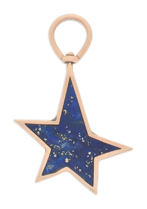 Marla Aaron 14K gold lapis lazuli star charm - Pink