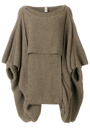Comme Des Garçons Pre-Owned knitted sweater - Brown
