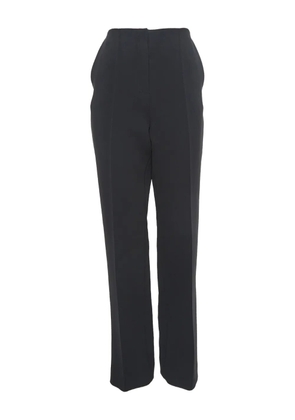 Diane Von Furstenberg Vintage high-waist straight-leg trousers - Black
