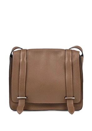 Hermès Pre-Owned 2001 Steve Caporal 27 Taurillon Clemence shoulder bag - Brown