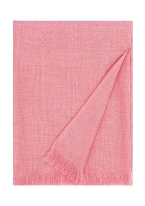 BOMPARD voile fringed scarf - Pink