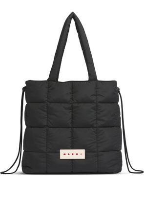 Marni quilted tote bag - Black