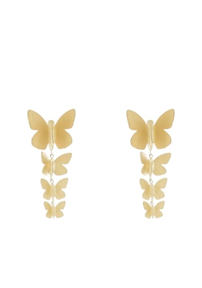 Tanya Farah 18K yellow gold Butterfly Cascading earrings