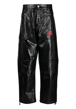 44 LABEL GROUP Dunya straight-leg trousers - Black