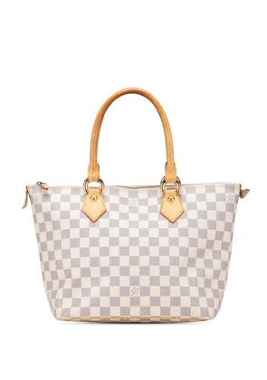 Louis Vuitton Pre-Owned 2007 Damier Azur Saleya PM handbag - White
