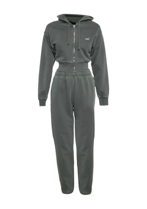 KITH full-zip hooded tracksuit - Green